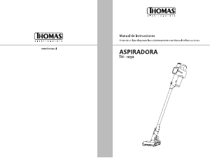 Manual de uso Thomas TH-1030 Aspirador