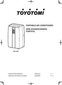 Manual de uso Toyotomi TAD-35K Aire acondicionado