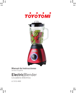 Manual de uso Toyotomi LC1572-RED Batidora