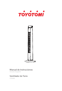 Manual de uso Toyotomi VT4590 Ventilador