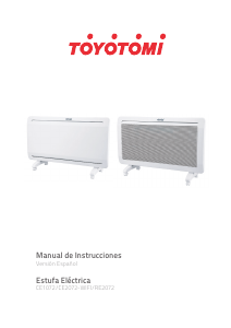 Manual de uso Toyotomi CE1072 Calefactor