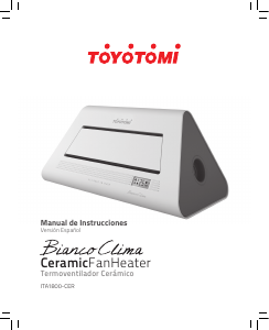 Manual de uso Toyotomi ITA1800-CER Calefactor