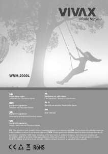 Manuál Vivax WMH-2000L Topení