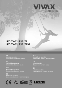 Návod Vivax TV-32LE131T2 LED televízor
