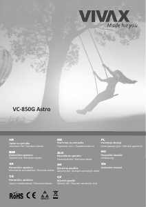 Manual Vivax VCC-850G Astro Vacuum Cleaner