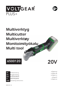 Käyttöohje Voltgear 6500120 Monitoimityökalu