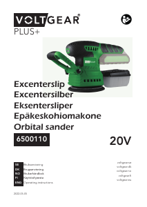 Brugsanvisning Voltgear 6500110 Excentersliber