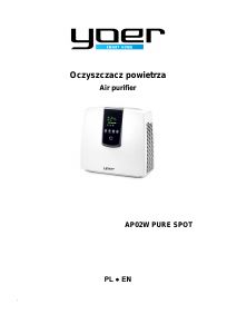 Manual Yoer AP02W Air Purifier