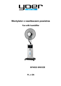 Manual Yoer BFH01S Breeze Fan