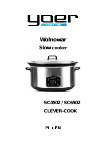 Manual Yoer SC4502 Slow Cooker