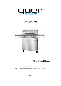 Instrukcja Yoer GG01S SteakMaster Grill