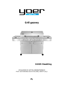 Instrukcja Yoer GG02S SteakKing Grill