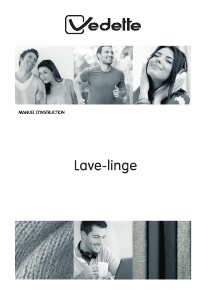 Mode d’emploi Vedette LFVQ104W-01 Lave-linge