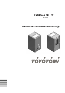Manual de uso Toyotomi PS-6000 Quemador de pellet