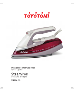 Manual de uso Toyotomi PA2264-CER Plancha