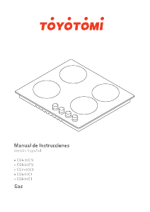 Manual de uso Toyotomi EGI-30EN Placa