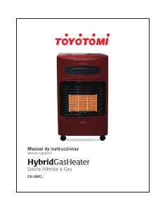 Manual de uso Toyotomi GH-HB62 Calefactor