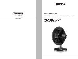 Manual de uso Thomas TH-16NP Ventilador