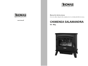 Manual de uso Thomas TH-FP75 Chimenea electrica