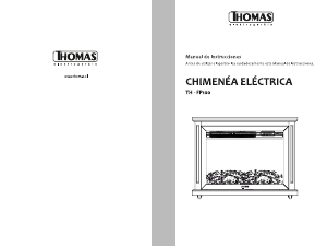 Manual de uso Thomas TH-FP100 Chimenea electrica