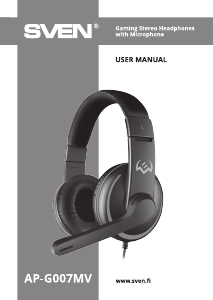 Manual Sven AP-G007MV Headset
