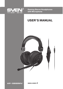 Manual Sven AP-G888MV Headset