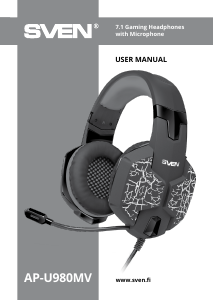 Handleiding Sven AP-U980MV Headset