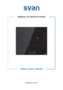 Manual de uso Svan SVI632B1 Placa