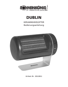 Manuale Sonnenkönig DUBLIN Termoventilatore