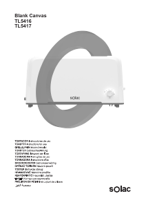 Manual Solac TL5416 Prăjitor de pâine