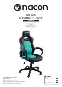 Manual Nacon CH-350 Office Chair