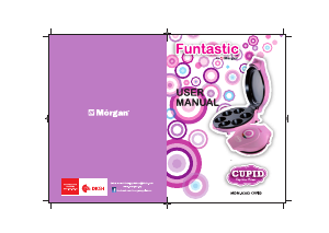 Manual Morgan MDM-A282 Cupid Cupcake Maker