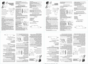 Handleiding Mediclinics SC0010 Haardroger