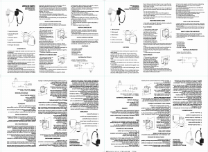 Manuale Mediclinics SC0020 Asciugacapelli