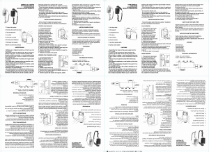 Manual de uso Mediclinics SC0030CS Secador de pelo