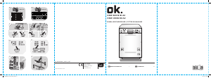 Manual OK ODW 60012 BI A2 Dishwasher