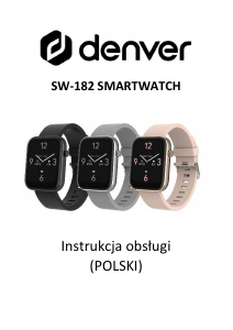 Instrukcja Denver SW-182RO Smartwatch