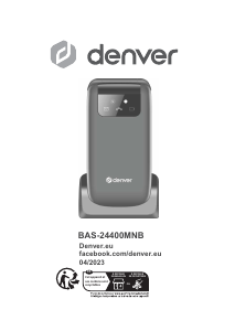Manuál Denver BAS-24400NB Mobilní telefon