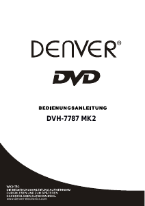 Bedienungsanleitung Denver DVH-7787MK2 DVD-player