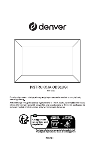 Instrukcja Denver PFF-1503B Ramka cyfrowa