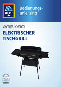 Bedienungsanleitung Ambiano 1404TG-3DE Barbecue