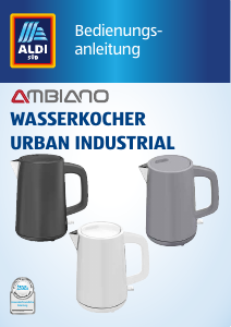 Bedienungsanleitung Ambiano 12894B0-G Wasserkocher