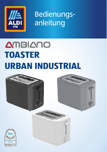 Bedienungsanleitung Ambiano 22925A0-B Toaster