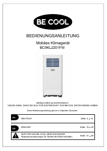 Handleiding Be Cool BC9KL2201FW Airconditioner
