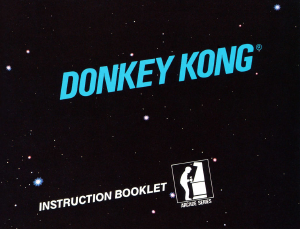 Manual Nintendo NES Donkey Kong