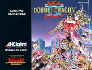 Manual Nintendo NES Double Dragon II - The Revenge