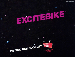 Manual Nintendo NES Excitebike