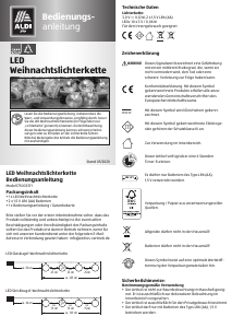 Bedienungsanleitung Casa Deco 73003371 Weihnachtsdekoration