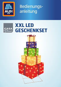 Bedienungsanleitung Casa Deco NP-GS-180H200L Weihnachtsdekoration