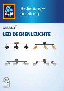 Bedienungsanleitung Casalux 9A21990 Leuchte